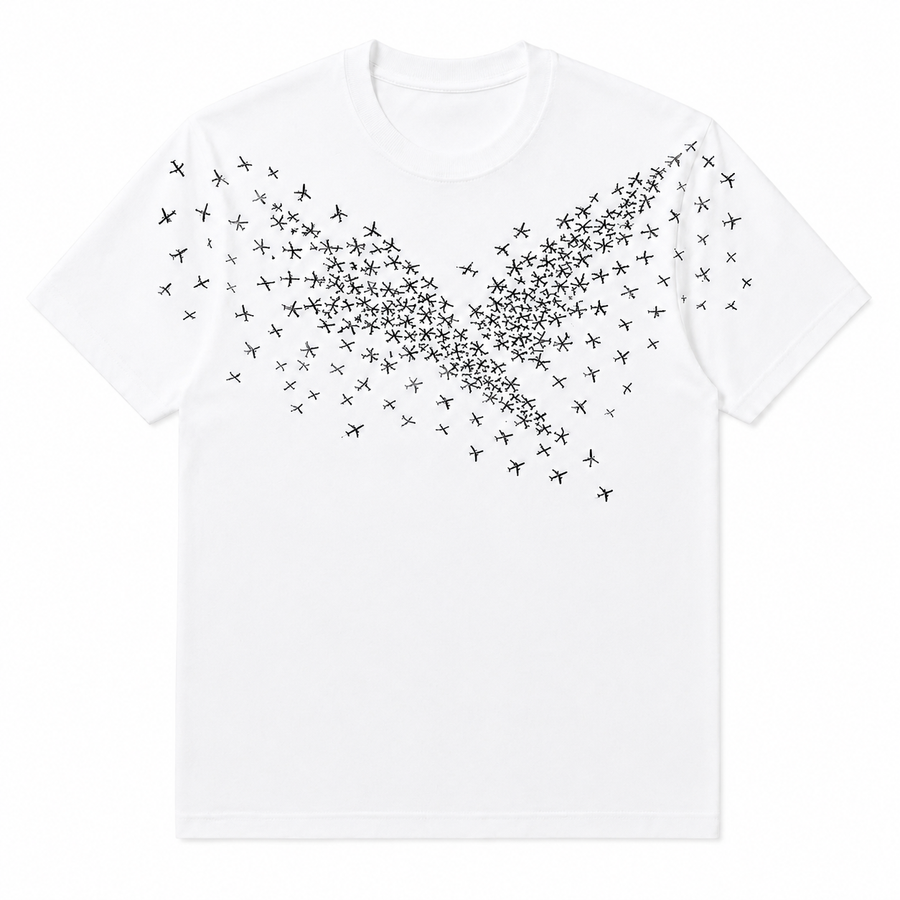 PLANES T-SHIRT (WHITE)