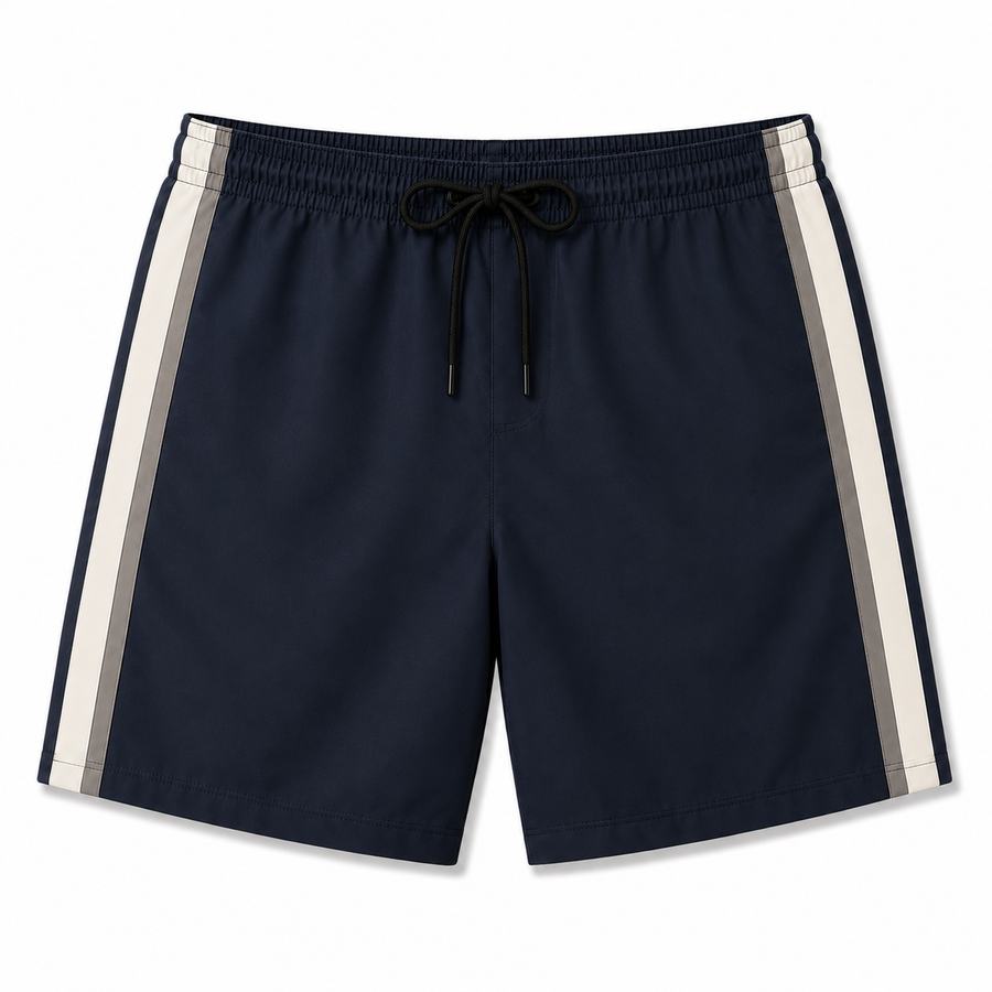 JACQUARD SHORTS (NAVY)