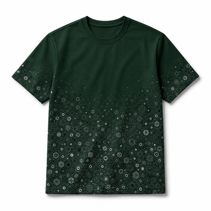 GRADIENT T-SHIRT (GREEN)