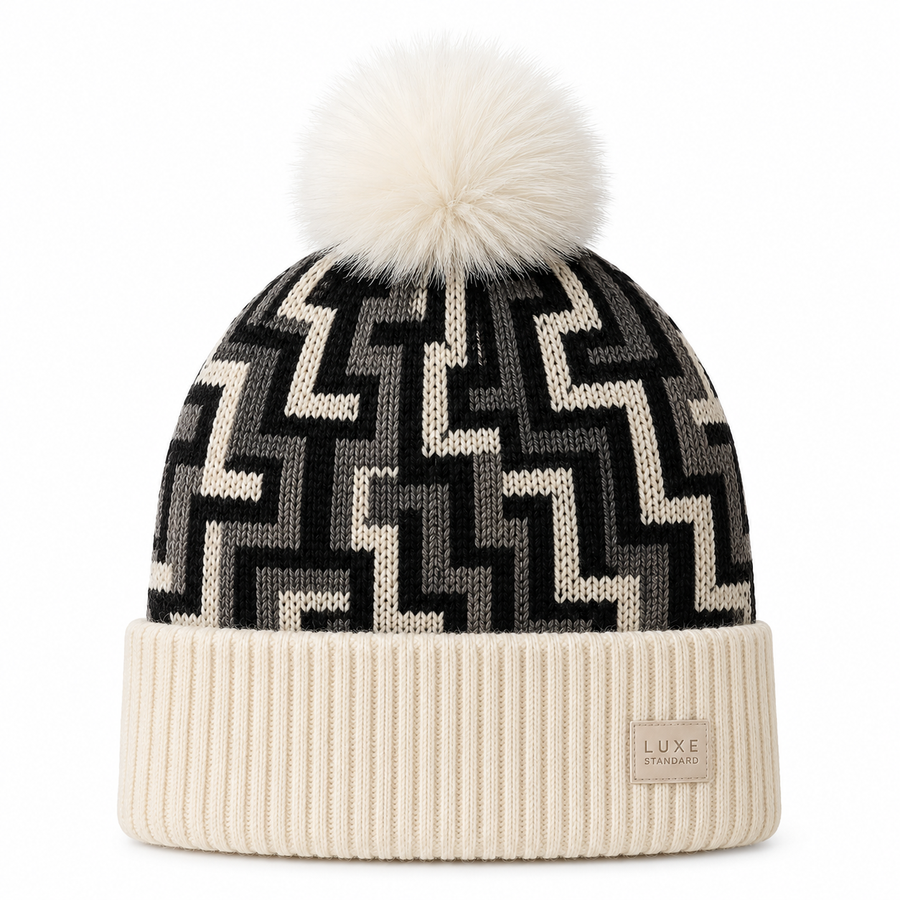 OBLIQUE BEANIE (WHITE)
