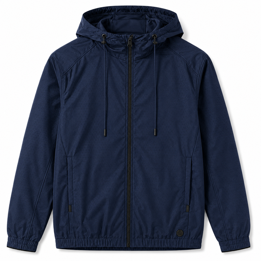 MONOGRAM WINDBREAKER (NAVY)