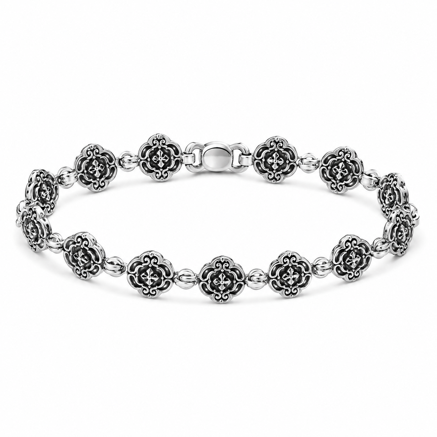 CROSS BALL BRACELET