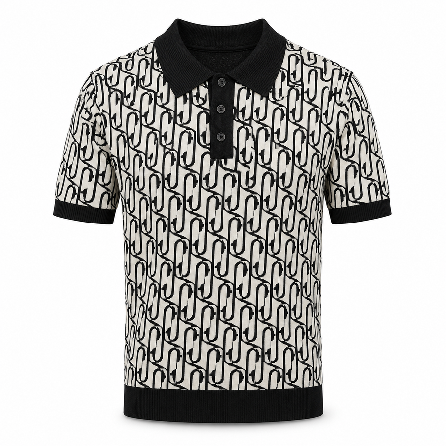 OBLIQUE POLO SHIRT