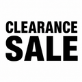 CLEARANCE SALE