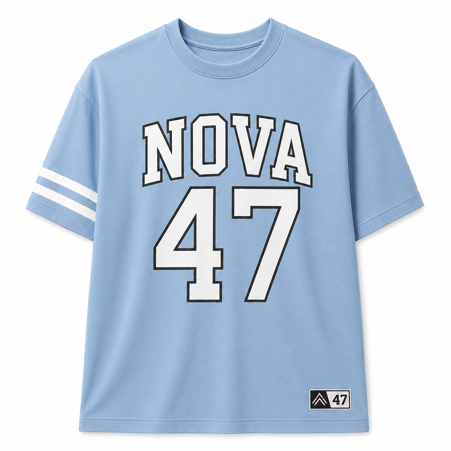 47 T-SHIRT (LIGHT BLUE)