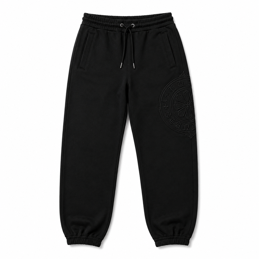 EMBOSSED JOGGERS