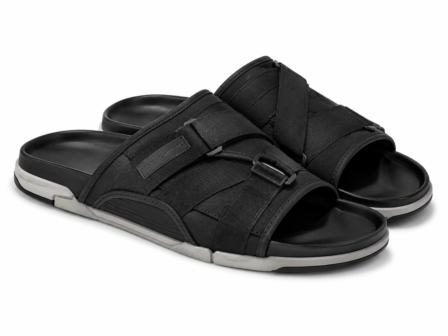 ALPHA SLIDERS (BLACK)