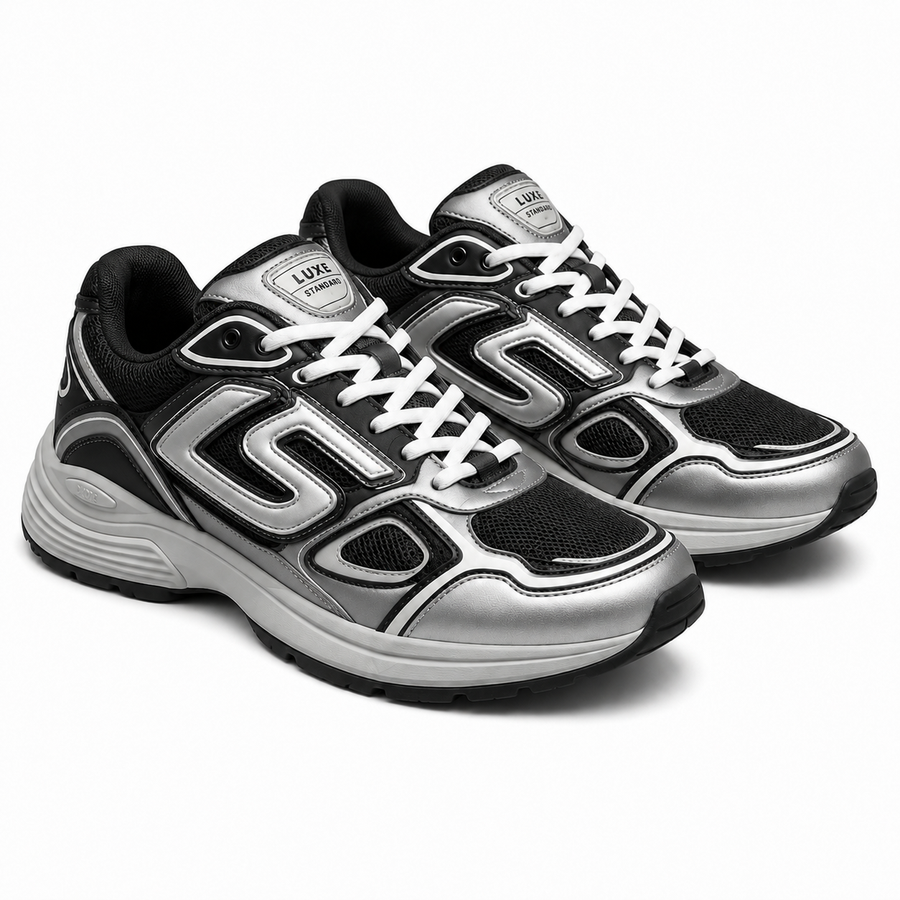 30 TRAINERS (GREY & BLACK)