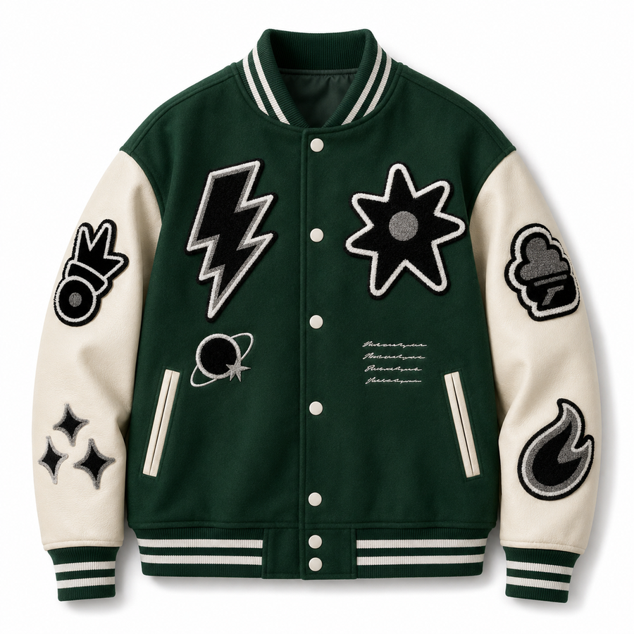 VARSITY JACKET (GREEN)