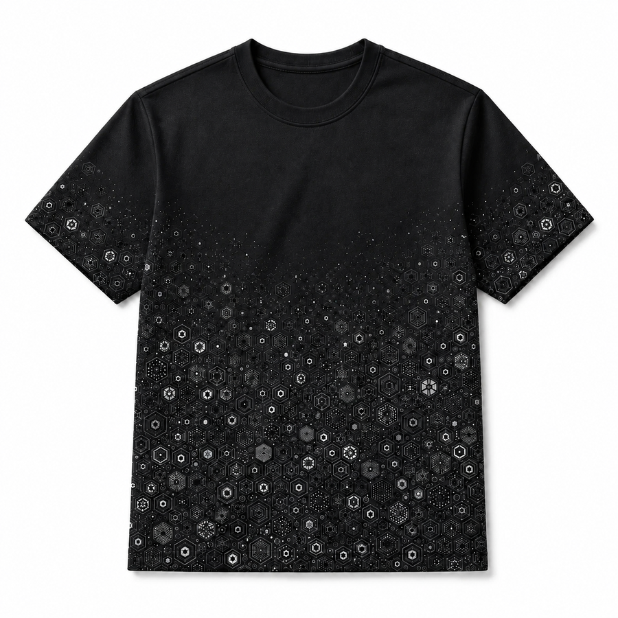 GRADIENT T-SHIRT (BLACK)