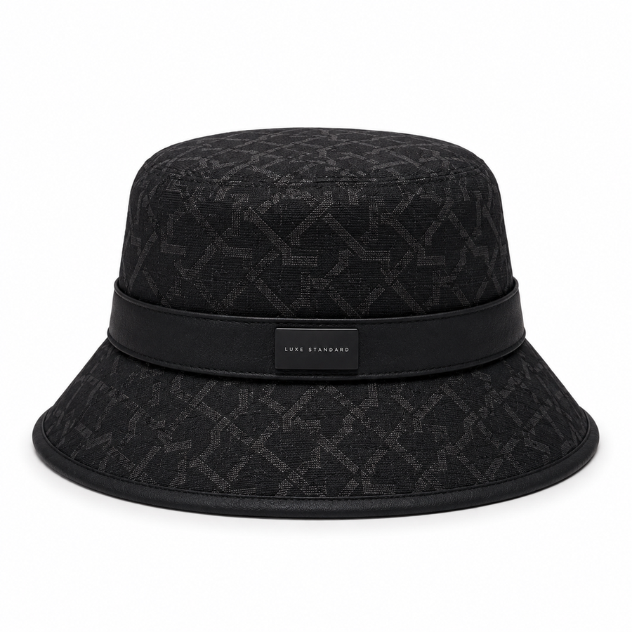 CANVAS BUCKET HAT (BLACK)