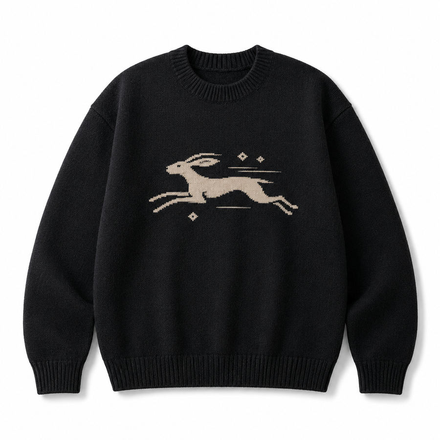 WOOL CASHMERE SWEATER