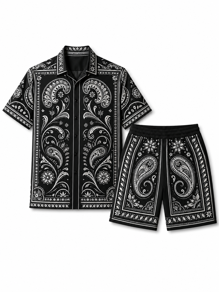 BANDANA SHIRT SET