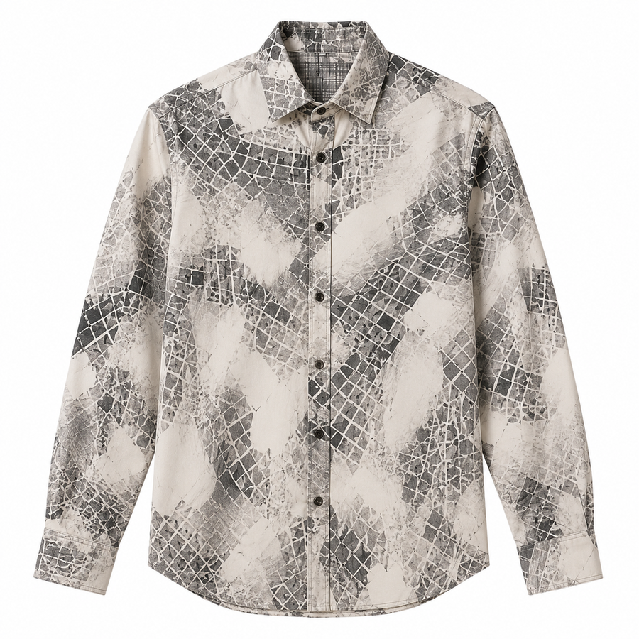 OBLIQUE DENIM JACKET