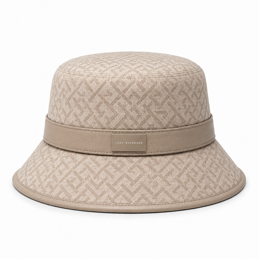 CANVAS BUCKET HAT (BEIGE)