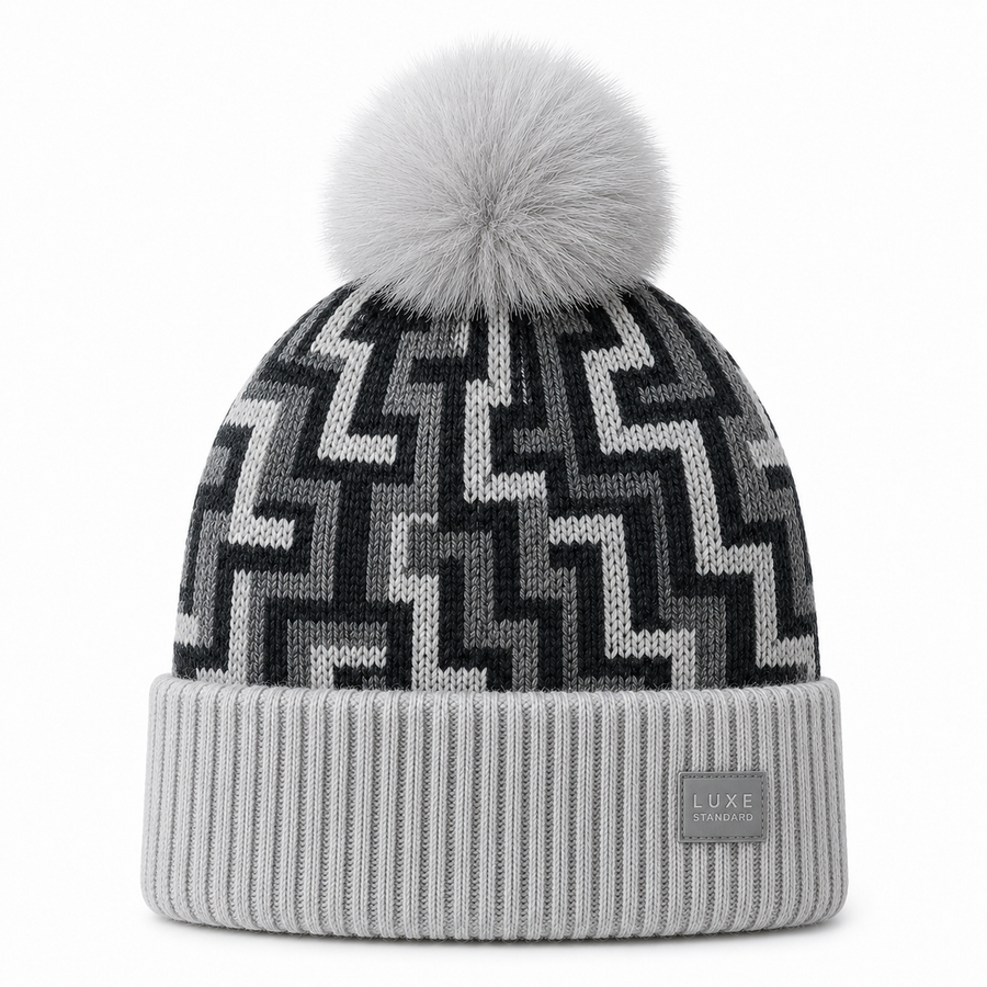 OBLIQUE BEANIE (GREY)