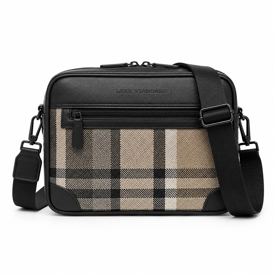 CHECK CROSSBODY BAG