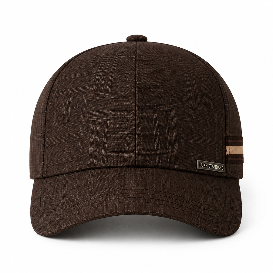 JACQUARD CAP (BROWN)