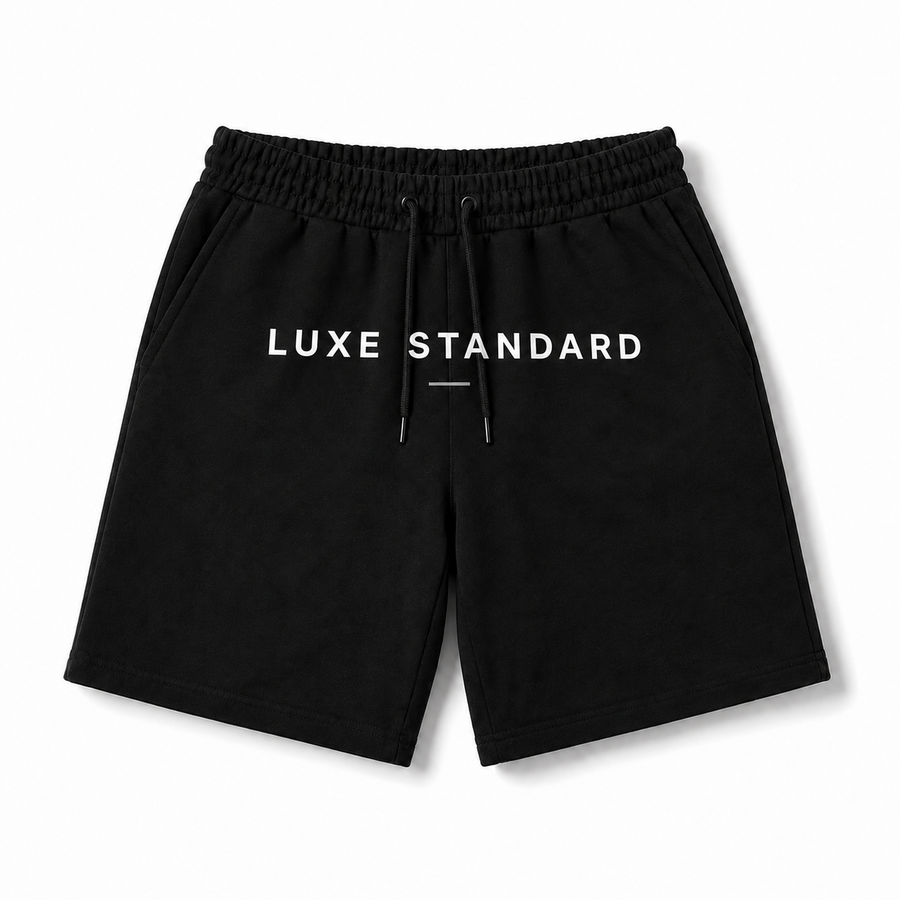 LOGO SHORTS (BLACK)