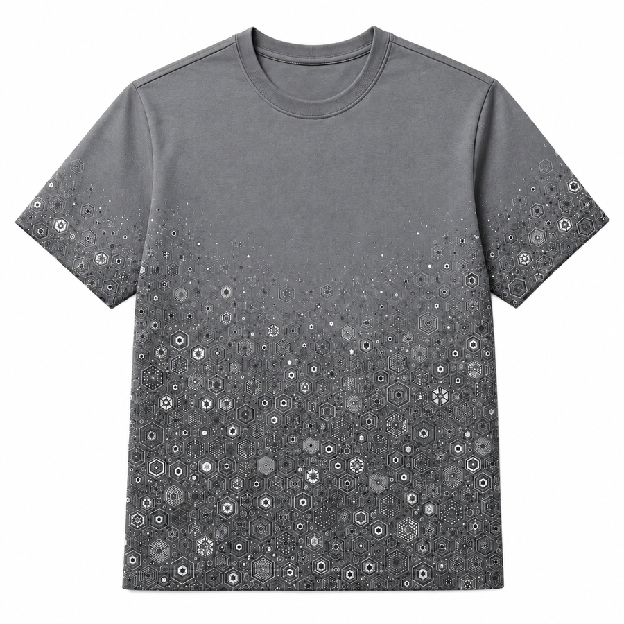 GRADIENT T-SHIRT (GREY)