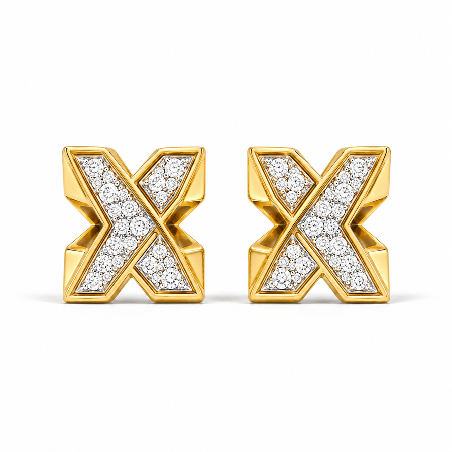 ICONIC DIAMOND EARRINGS (2 COLOURS)