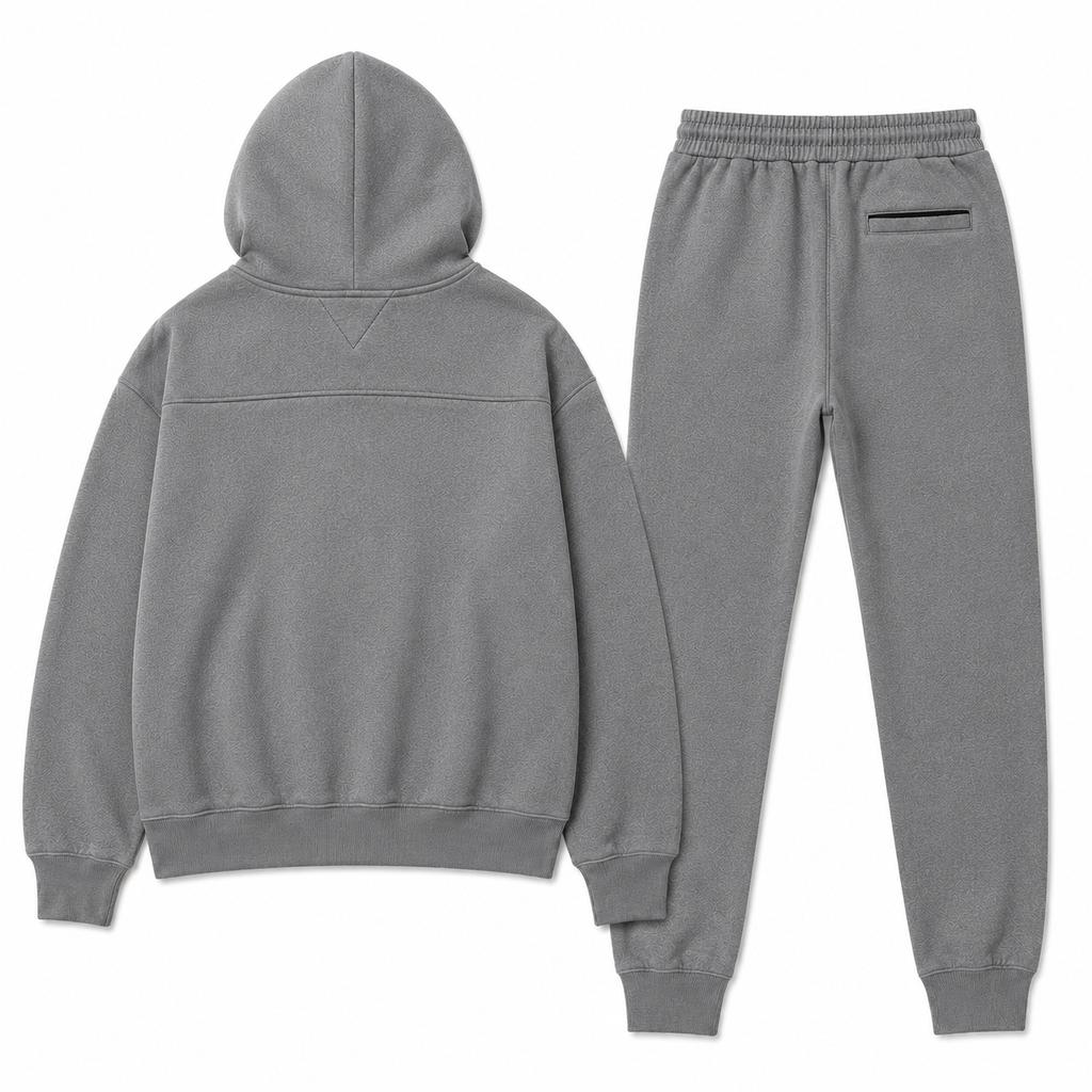 TTC CG TRACKSUIT GREY & BLACK