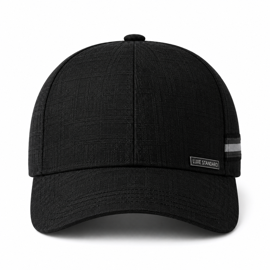 JACQUARD CAP (BLACK)