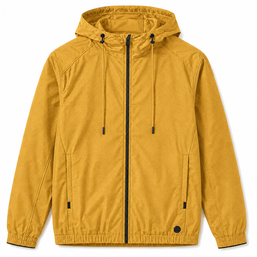 MONOGRAM WINDBREAKER (GOLD)