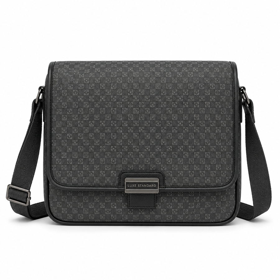 PATTERN MESSENGER BAG