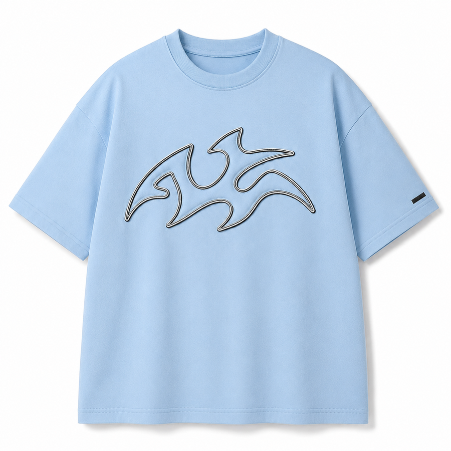 VARSITY LOGO T-SHIRT (BLUE)