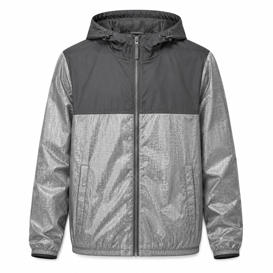 OBLIQUE WINDBREAKER (GREY)