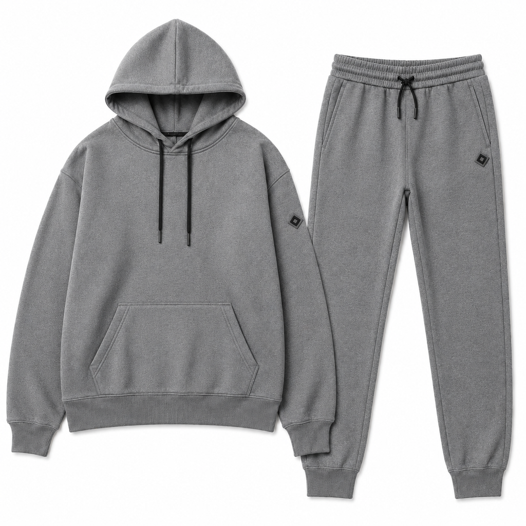 TTC CG TRACKSUIT GREY & BLACK