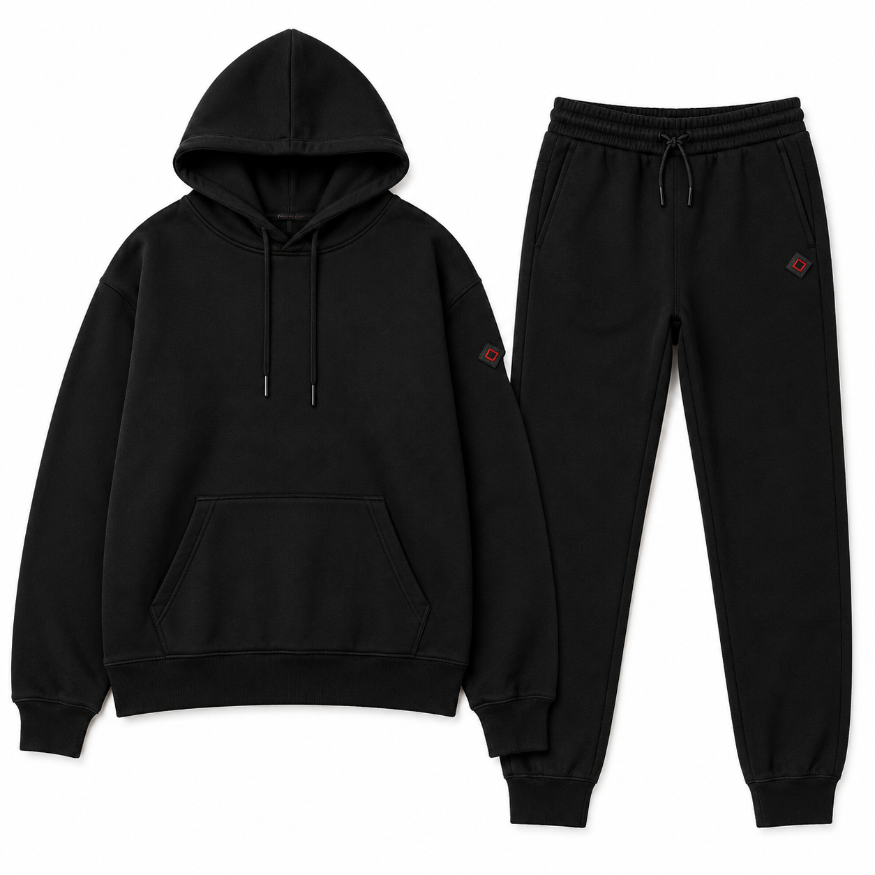 TTC CG TRACKSUIT BLACK & RED